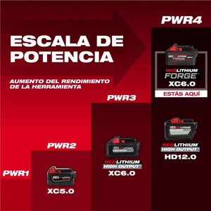 Bateria M18 REDLITHIUM FORGE XC6.0 Milwaukee 48-11-1861
