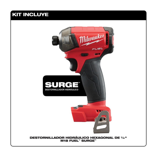 Controlador hidráulico hexagonal M18 FUEL SURGE 1/4" Milwaukee 2760-20