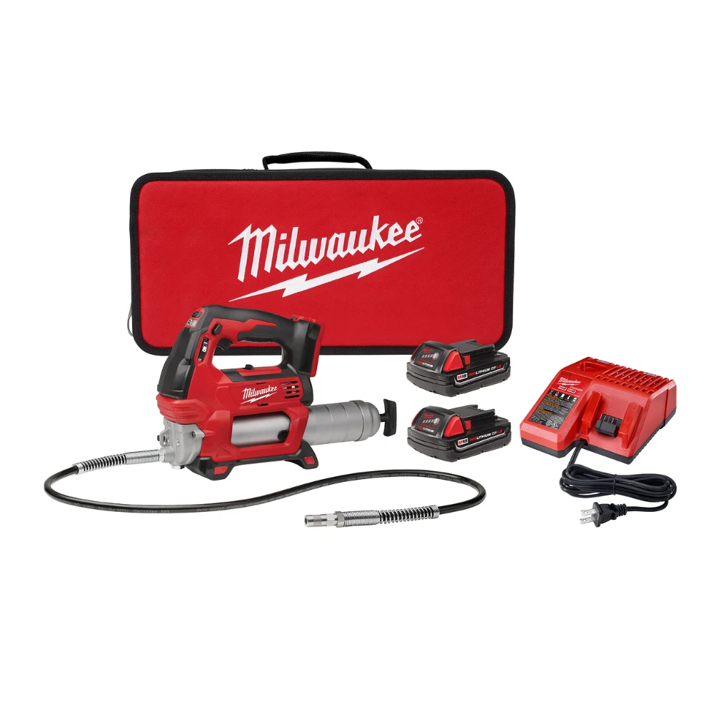 Milwaukee 2646-22CT M18 FUEL Pistola de Engrase Kit 10,000 PSI Contador de Grasa