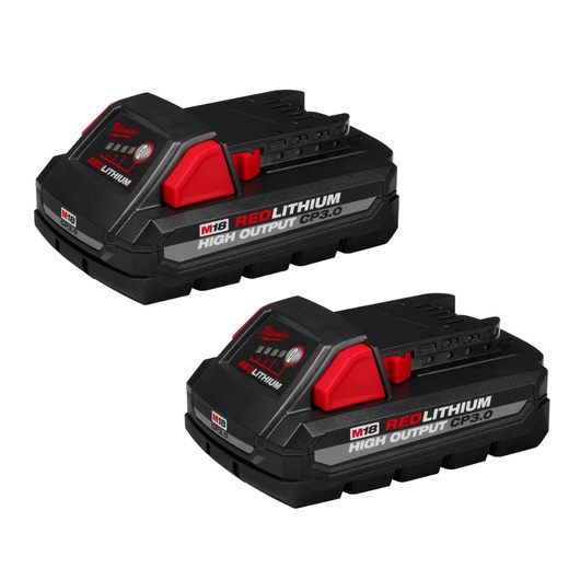 Baterías CP3.0 M18 REDLITHIUM HIGH OUTPUT 2pzs. Milwaukee 48-11-1837