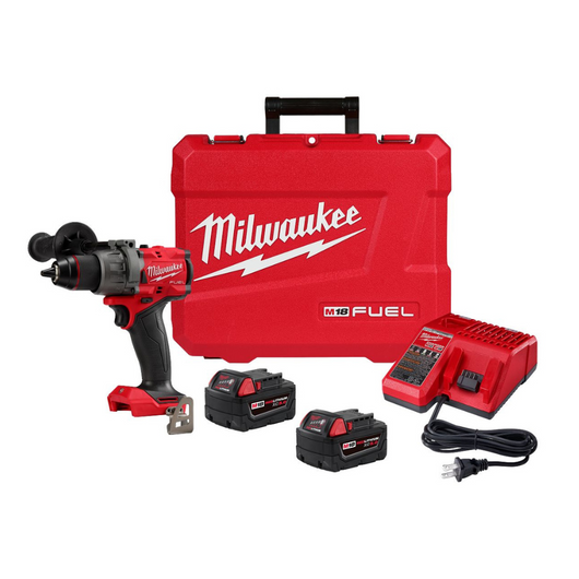Juego de taladro percutor/atornillador de 1/2" M18 FUEL Milwaukee 2904-22