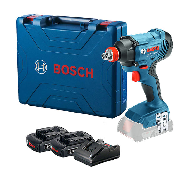 Llave de impacto Bosch GDX 180-LI 18V 2 baterías y maletín