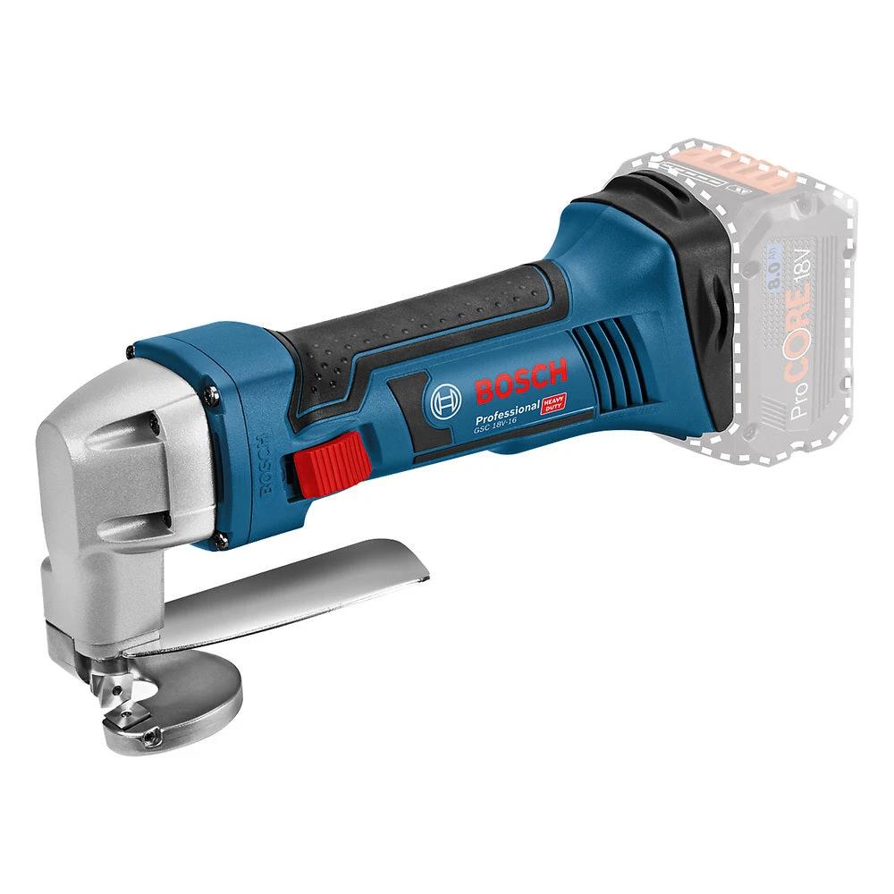 Cizalla inalámbrica Bosch GSC 18V-16 con batería azul