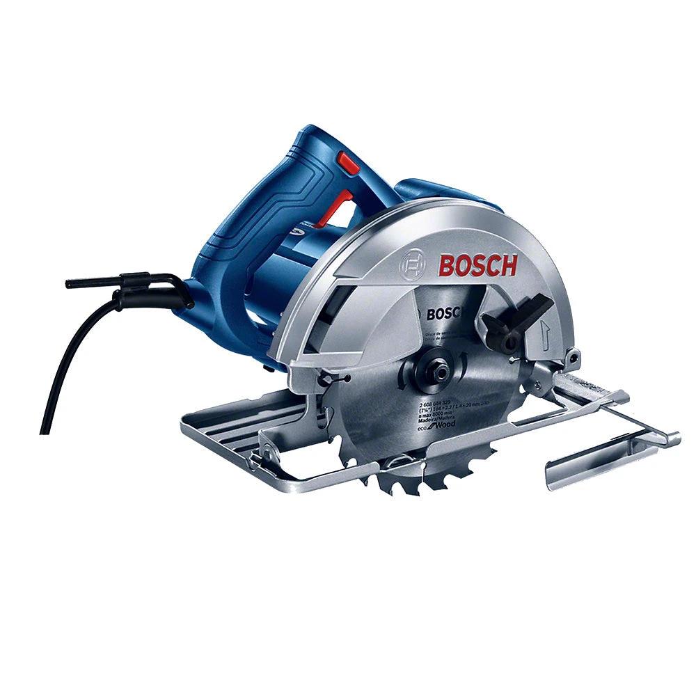 Sierra circular Bosch GKS 150 con disco y guía profesional