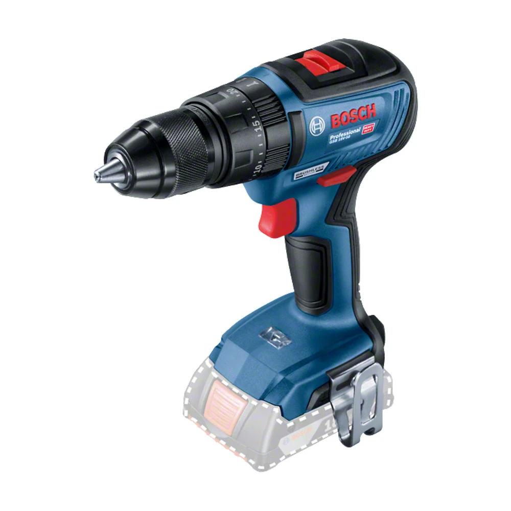 Rotomartillo inalámbrico Bosch GSB 18V-50 Brushless