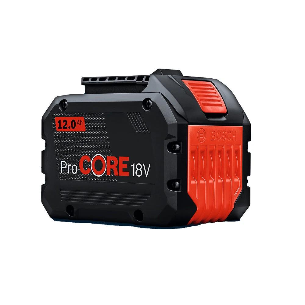 Batería Bosch ProCORE 18V 12,0 Ah negra con tapa naranja