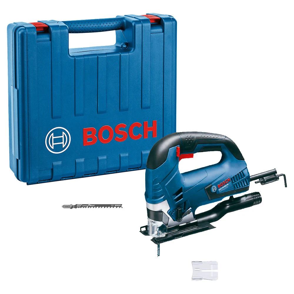Sierra caladora Bosch GST 90 BE 650 W con maletín incluido