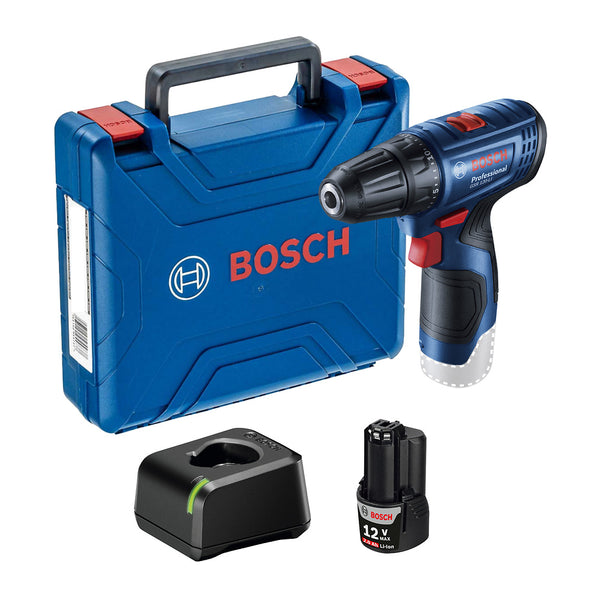 Taladro Atornillador Bosch GSR 120-LI, 12V 1 batería y maletín