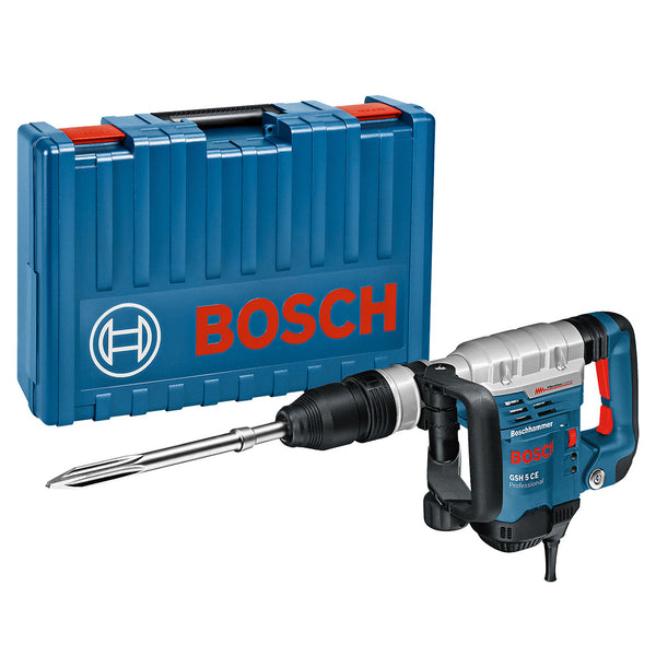 Martillo demoledor Bosch GSH 5 CE 1150W 127V, en maletín