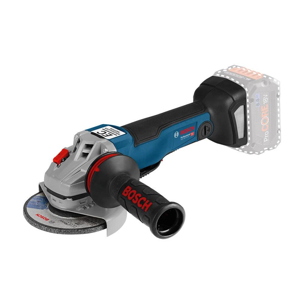 Mini esmeril inalámbrico Bosch GWS 18V-10 PC 18V SB azul