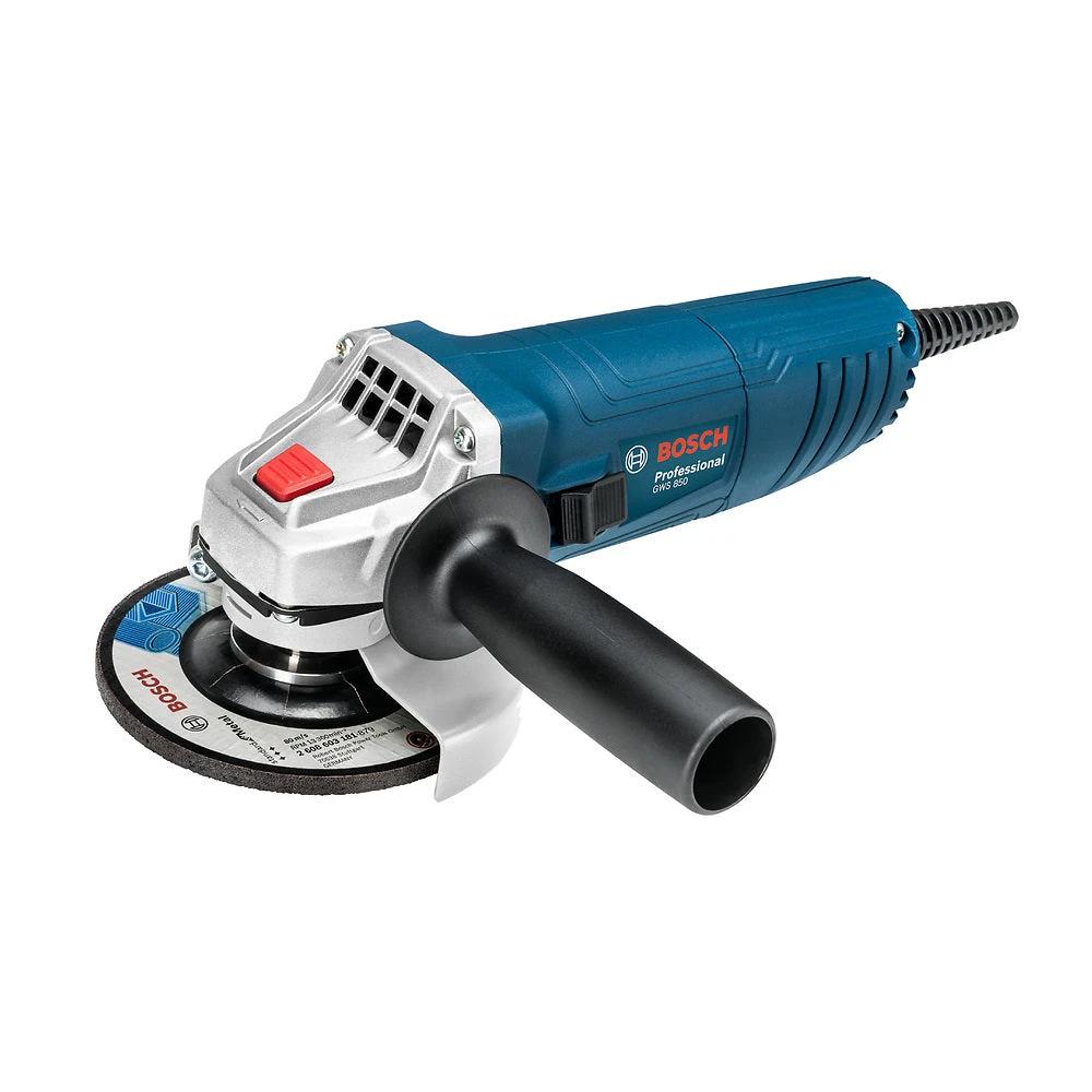 Mini esmeril angular Bosch GWS 850 azul vista del producto