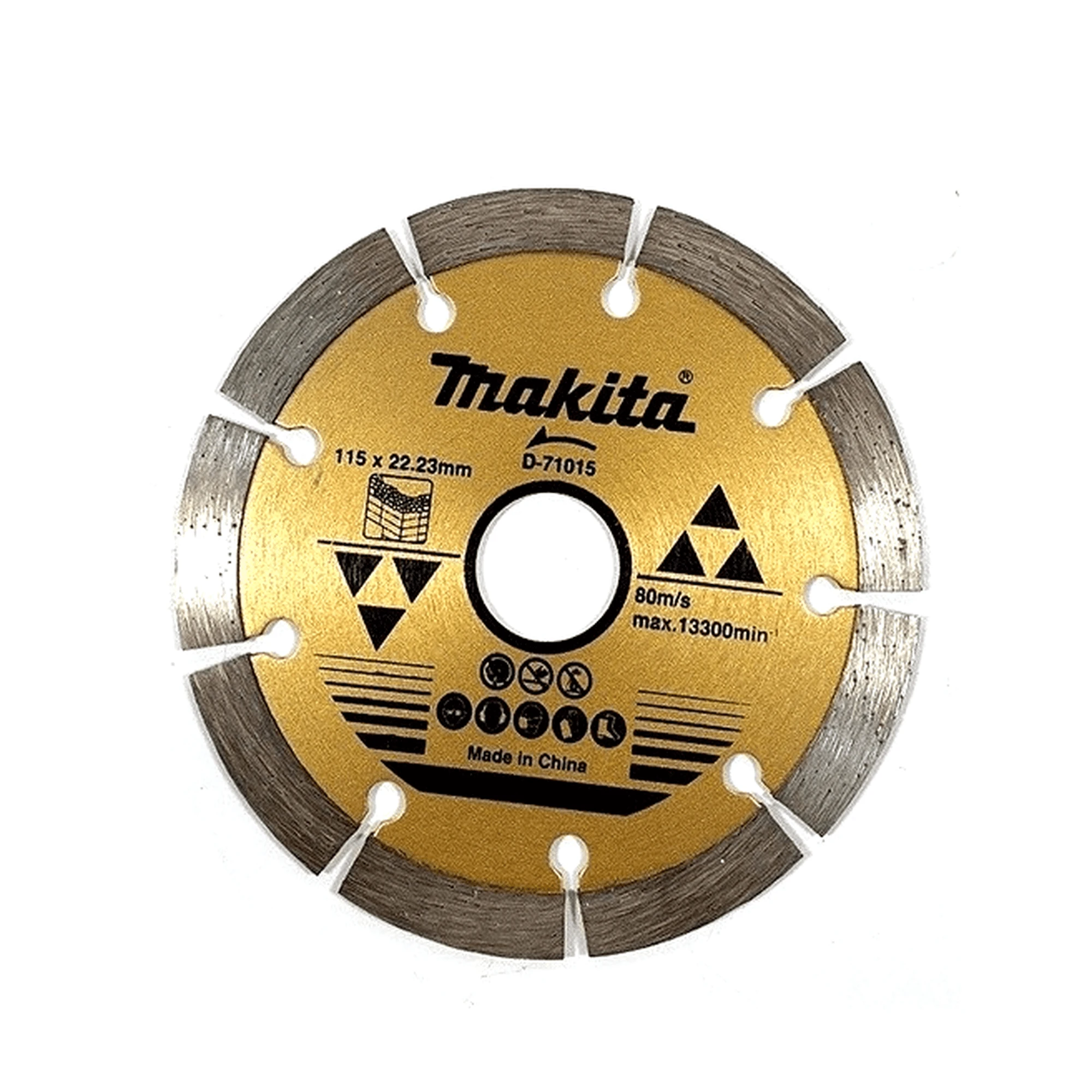 Disco Diamante Segmentado Makita D71015 - Makita - Industrias GSL