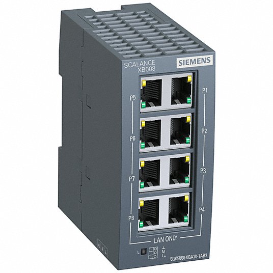 Switch Industrial Ethernet Siemens 6GK5008-0BA10-1AB2