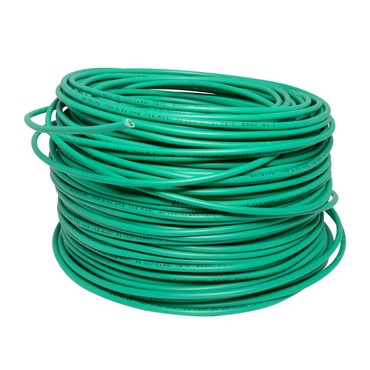 Cable eléctrico UL cal 8 100 m , color verde Surtek 136943 - Surtek - Industrias GSL