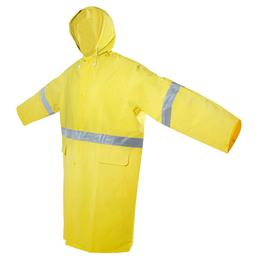 Gabardina impermeable con cintas reflejantes M Surtek - Surtek - Industrias GSL