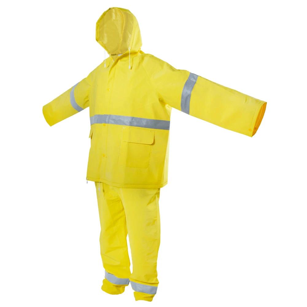 Traje impermeable de 2 piezas con cintas reflejantes CH Surtek