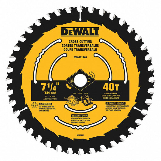 Disco de Sierra Dewalt DWA171440 - DEWALT - Industrias GSL