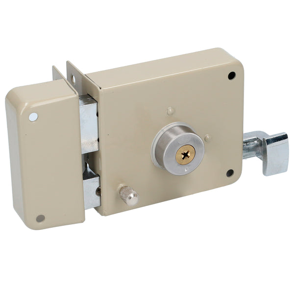 Cerradura sobreponer instala fácil función izquierda , llave tetra, en caja Lock - Lock - Industrias GSL