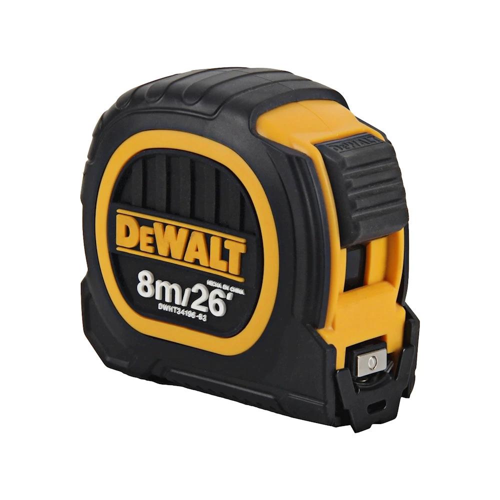 Flexómetro Duo 8m/26' x 25mm Dewalt DWHT34196-B3 - DEWALT - Industrias GSL