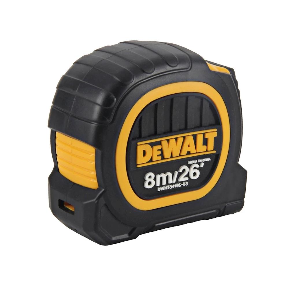 Flexómetro Duo 8m/26' x 25mm Dewalt DWHT34196-B3 - DEWALT - Industrias GSL