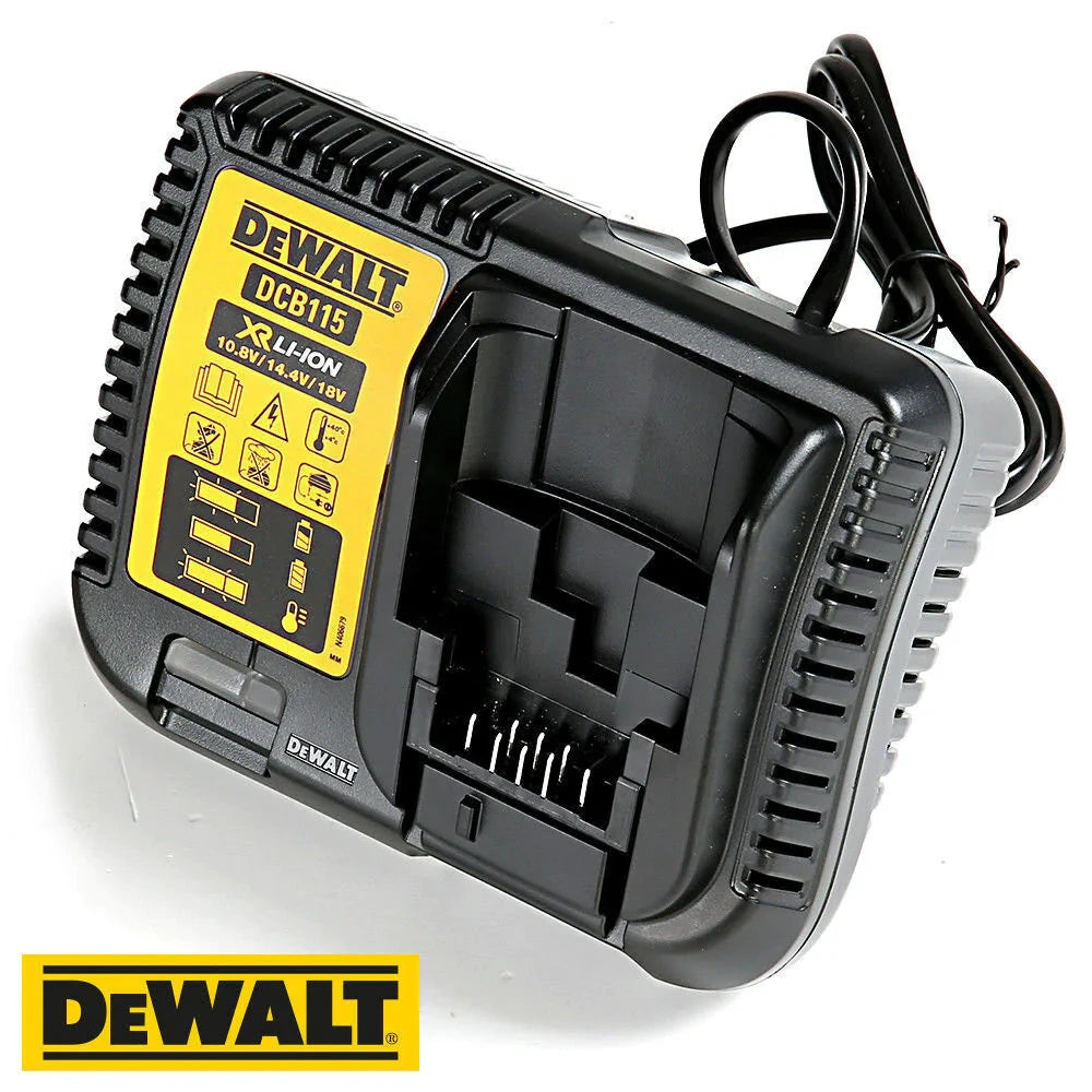 Cargador de Baterías 12V MAX/20V MAX 4amp Lithium Ion Dewalt DCB115 - DEWALT - Industrias GSL
