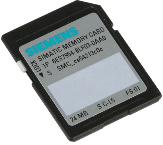 Tarjeta de memoria para CPU SIMATIC S7 Siemens 6ES7954-8LF03-0AA0