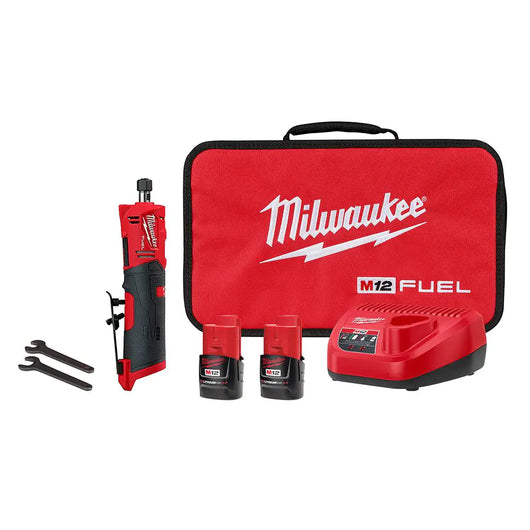 Kit de rectificadora de troqueles recta M12 FUEL™ de 1/4" Milwaukee 2486-22