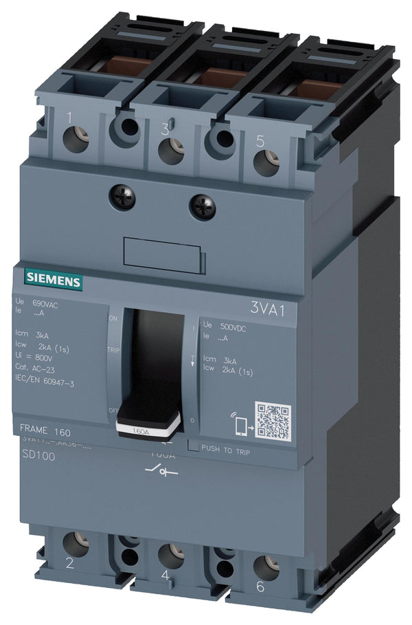 Interruptor Seccionador Siemens 3VA1116-1AA36-0AA0