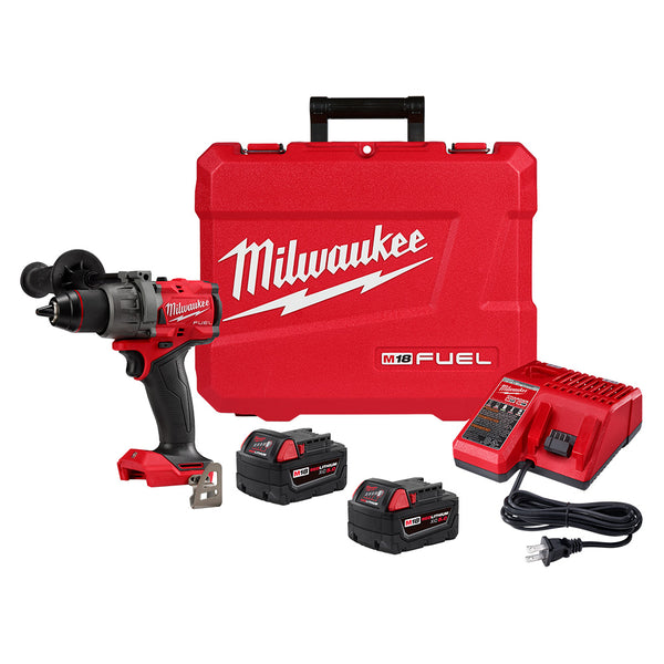 Juego de taladro percutor/atornillador de 1/2" M18 FUEL™ Milwaukee 2904-22