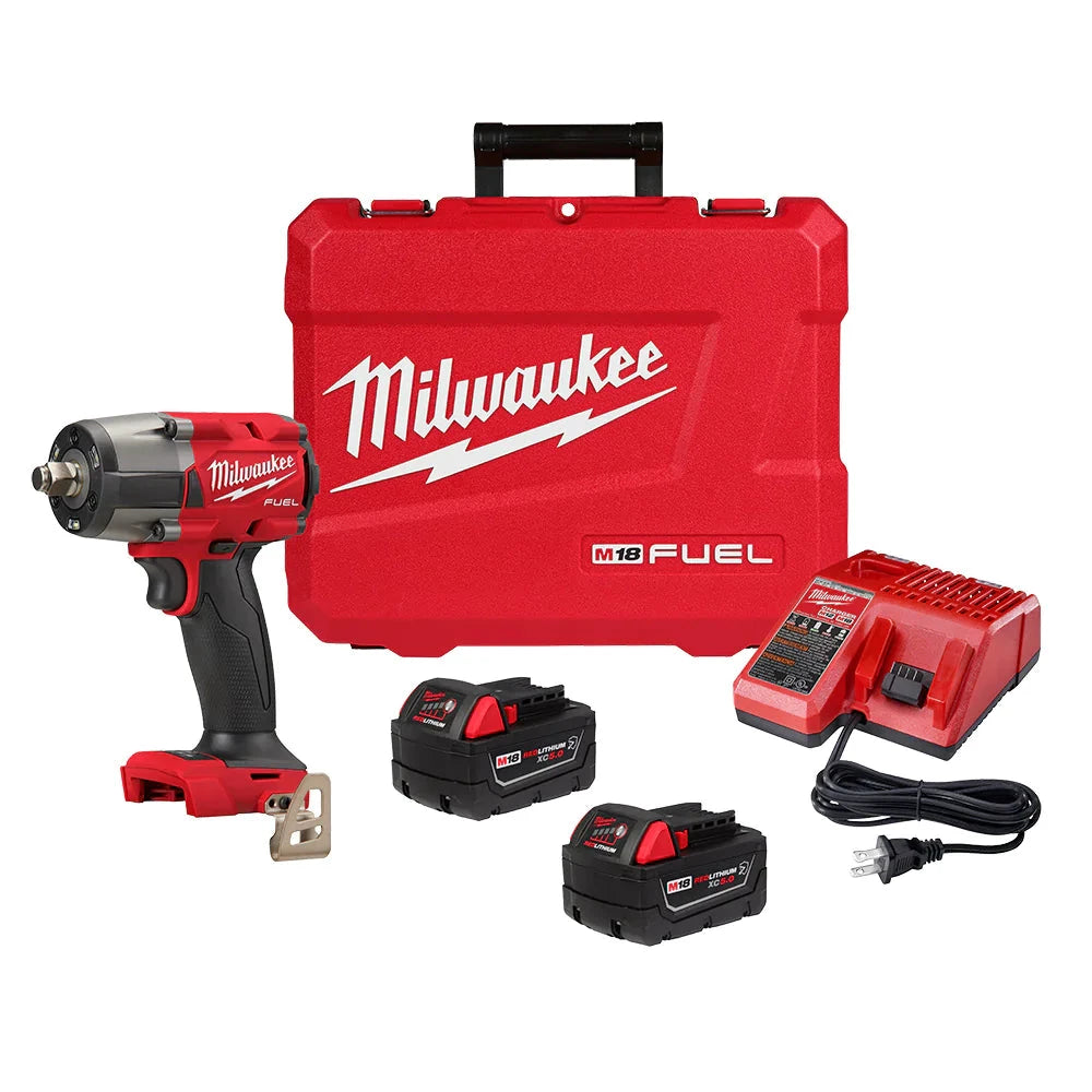 Llave de impacto de torque M18 FUEL 1/2" con anillo de fricción Milwaukee 2962-22R