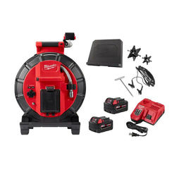Sistema de inspeccion de tuberias de rigidez media M18 de 120' Milwaukee 2973-22