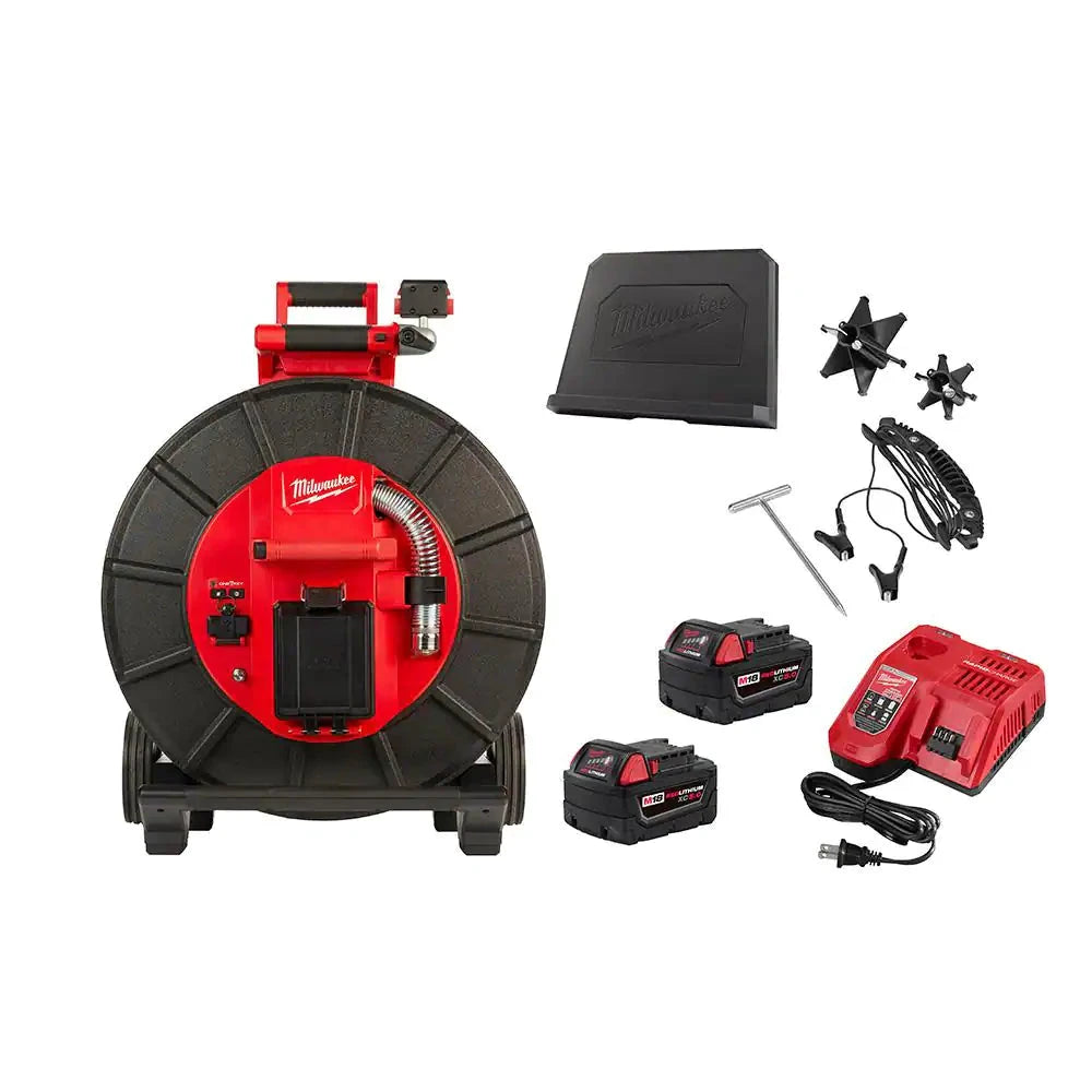 Sistema de inspeccion de tuberias rigidas M18 de 200' Milwaukee 2974-22
