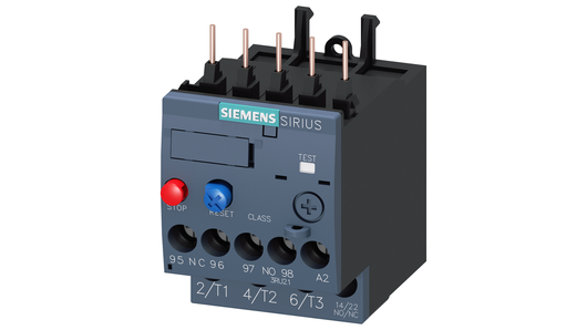 Relé de sobrecarga térmico 0,35...0,50 A Siemens 3RU2116-0FB0