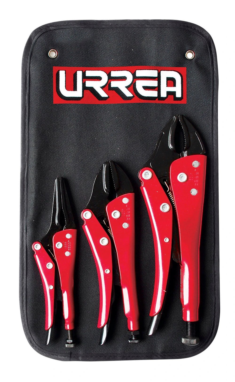 Juego de 3 pinzas de presión Urrea