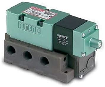 Valvula de solenoide doble de 2 posiciones Asco Numatics 081SS415M056D61