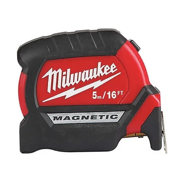 Cinta Métrica Magnética Compacta Milwaukee 48-22-0716