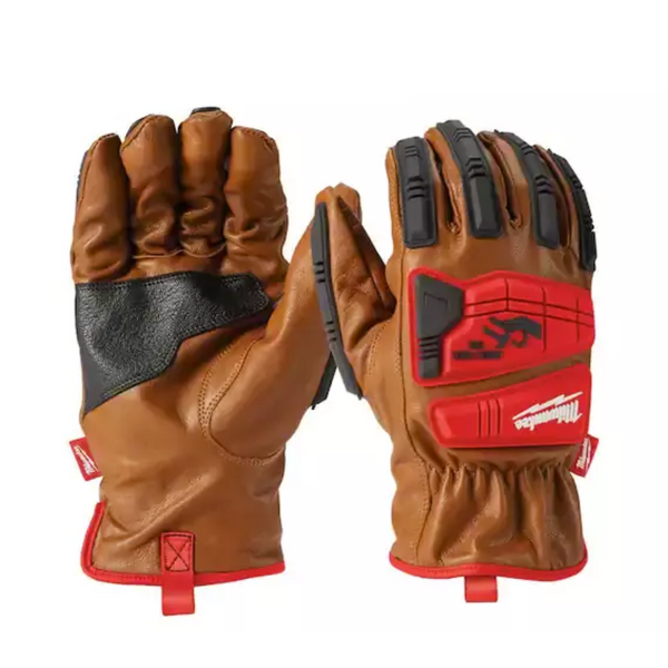 Guantes de cuero de piel de cabra Impact Cut Level 3 - M Milwaukee 48-22-8771 - Milwaukee - Industrias GSL