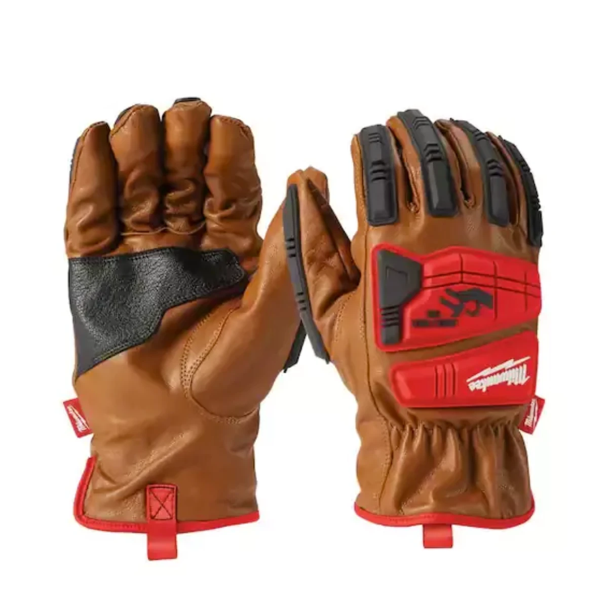 Guantes de impacto grandes de piel de cabra resistentes a cortes de nivel 3 Milwaukee 48-22-8772 - Milwaukee - Industrias GSL