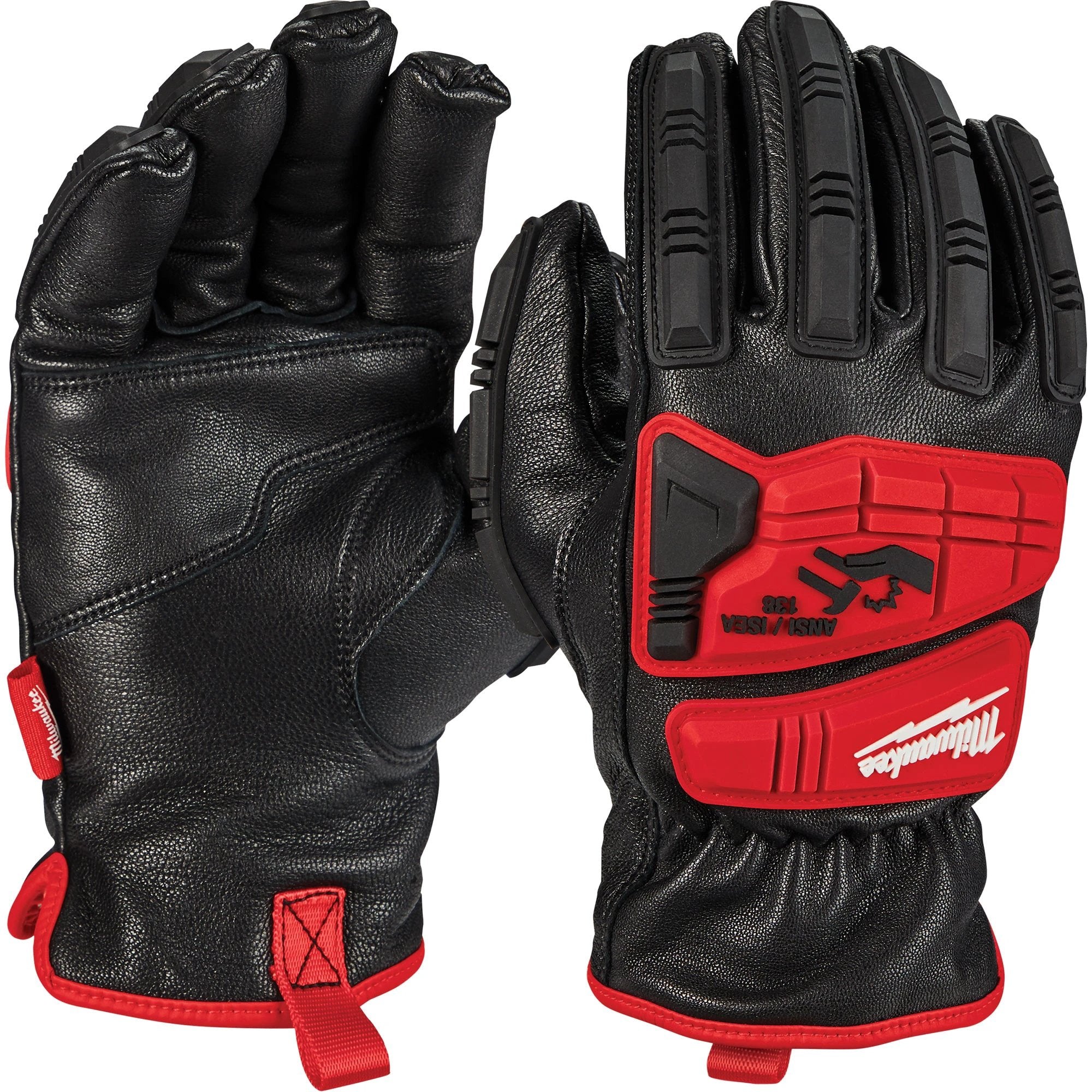 Guantes de impacto grandes de piel de cabra resistentes a cortes de nivel 5 Milwaukee 48-22-8782 - Milwaukee - Industrias GSL