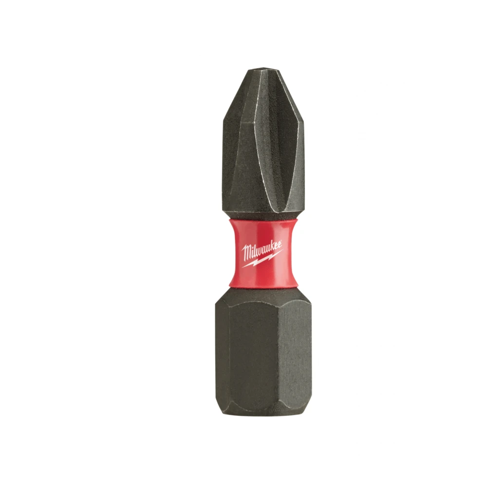 Brocas de Inserción Tipo Phillips n.° 2 para Impacto SHOCKWAVE™ (paquete de 5) Milwaukee 48-32-4601 - Milwaukee - Industrias GSL