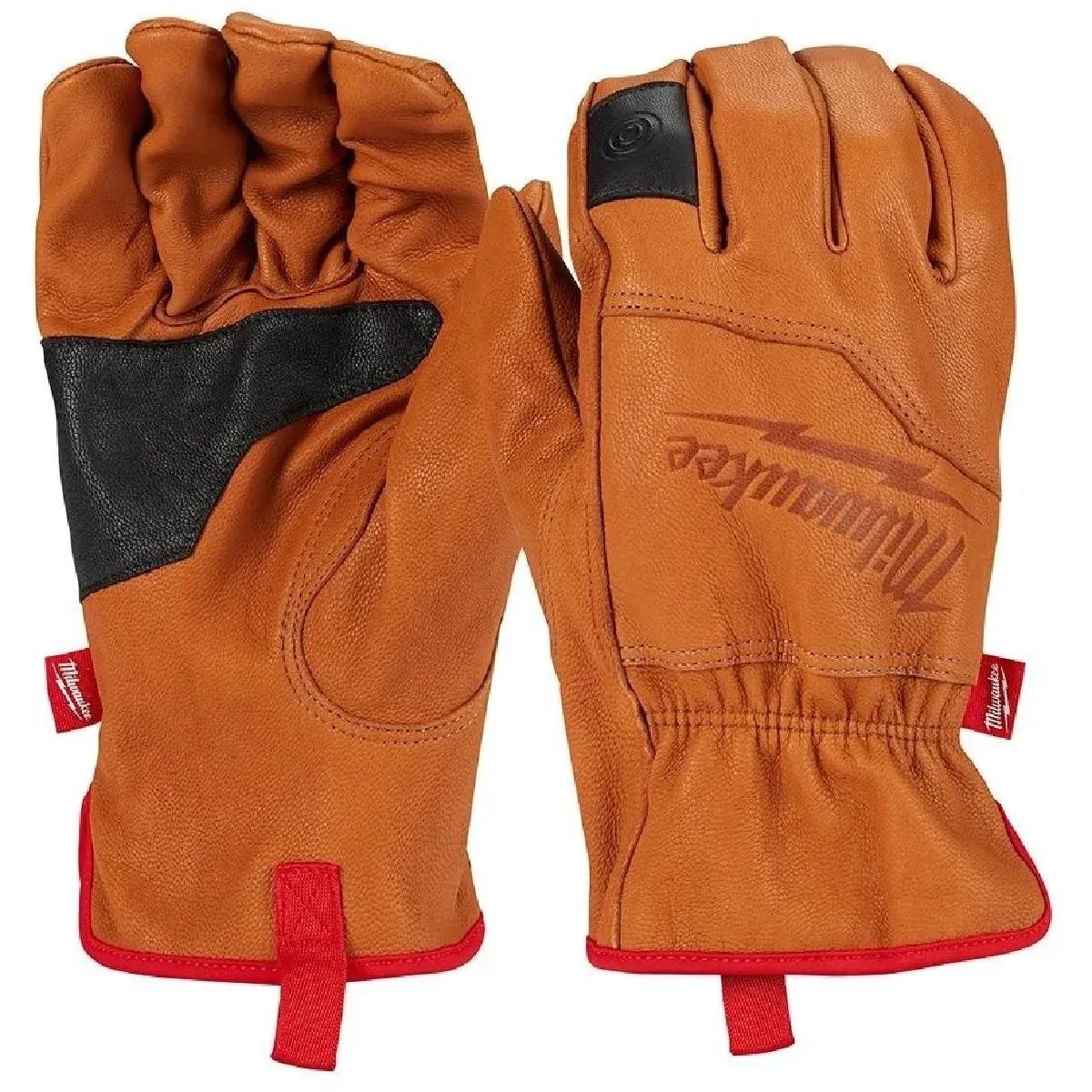 Guante Electricista Piel Mediano Milwaukee 48-73-0011 - Milwaukee - Industrias GSL