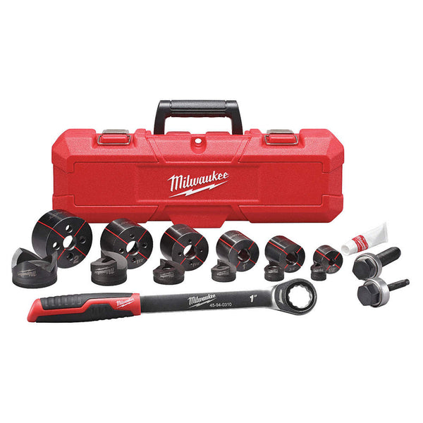 Juego de perforación de trinquete manual de 1/2" a 2" EXACT™ Milwaukee 49-16-2694