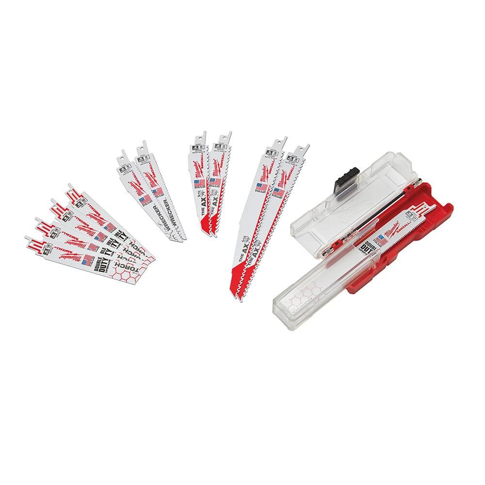 Juego de hojas Sawzall® de 12pzs Milwaukee 49-22-1129