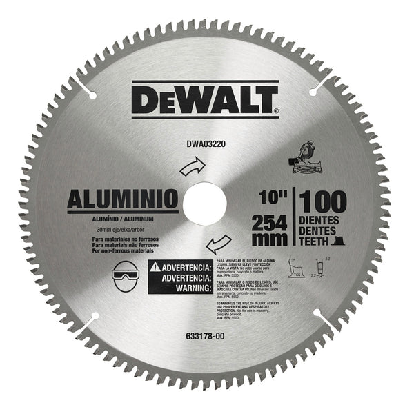 Disco de Sierra Pulg Dewalt Dwa03220 - DEWALT - Industrias GSL