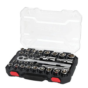 Juego de Dados y Accesorios 30 pz Urrea 5401CD