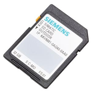 Secure Digital Card SIMATIC SD Siemens 6AV6881-0AQ40-0AA0
