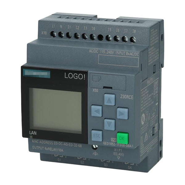 Modulo Lógico display LOGO! 230RCE Siemens 6ED1052-1FB08-0BA1
