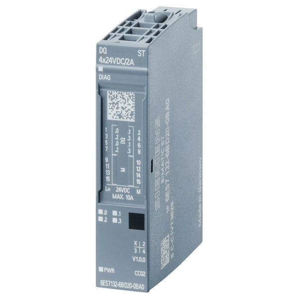Modulo de salida digital SIMATIC ET 200SP Siemens 6ES7132-6BD20-0BA0