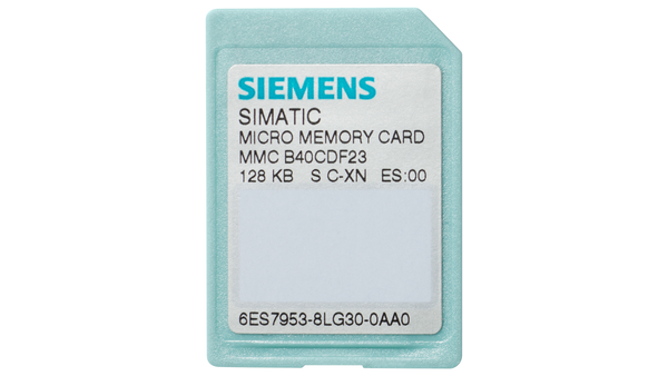 Tarjeta de Memoria S7-300 128 KB Siemens 6ES7953-8LG31-0AA0