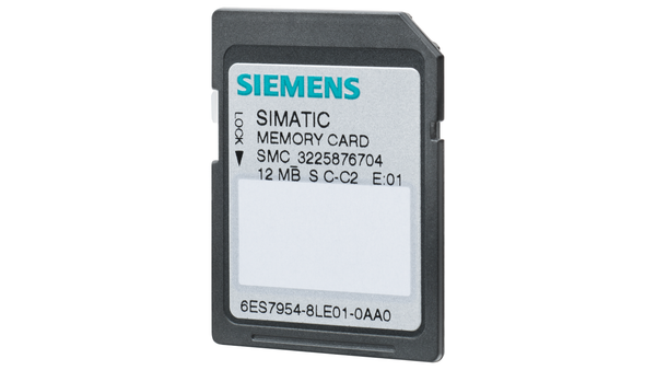Tarjeta de Memoria 4 MB Simatic S7 Siemens 6ES7954-8LC03-0AA0